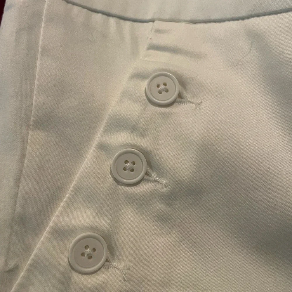 Sagharbor denim white shorts size 12
